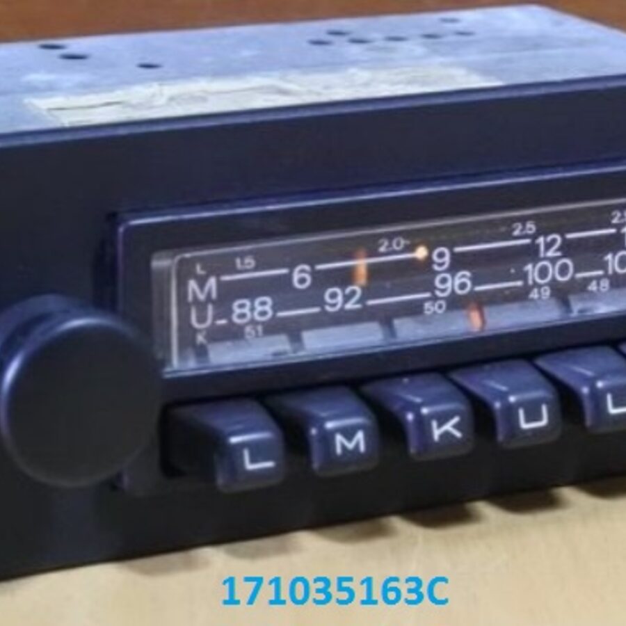 ORIGINAL VW GOLF MK1 up to 1976 BLAUPUNKT (INGOLSTADT) (171035163C)