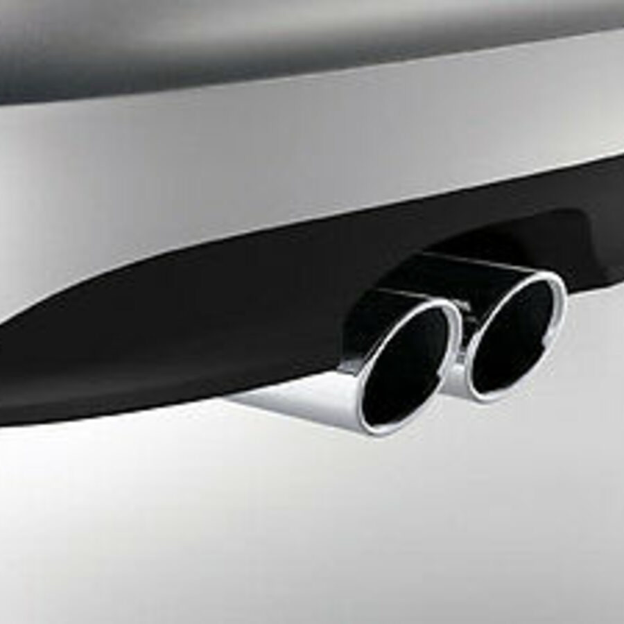 Genuine Audi Sport Chrome Exhaust Tailpipe Trim End Pipe (8W0071762)