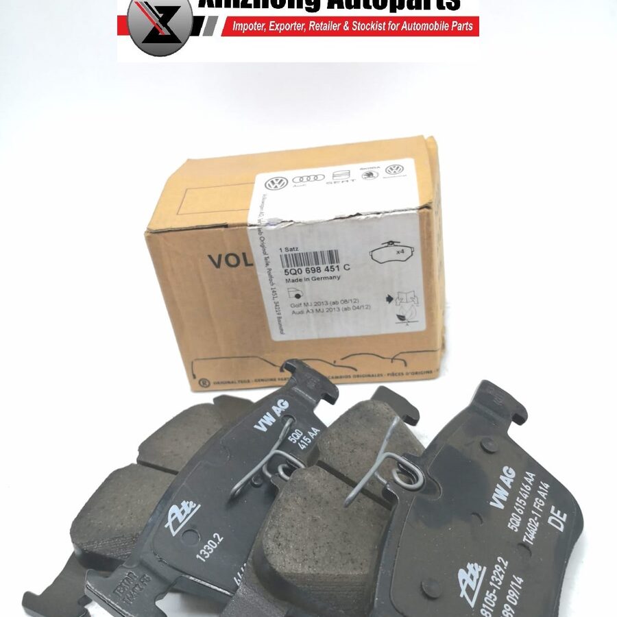 VW TOURAN 2016 1.4CC REAR BRAKE PADS (5Q0698451C)