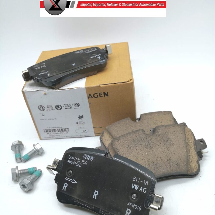 AUDI Q7 2017 onwards 2.0CC, AUDI Q7 up to 20162.0CC REAR BRAKE PADS (4M0698451R)