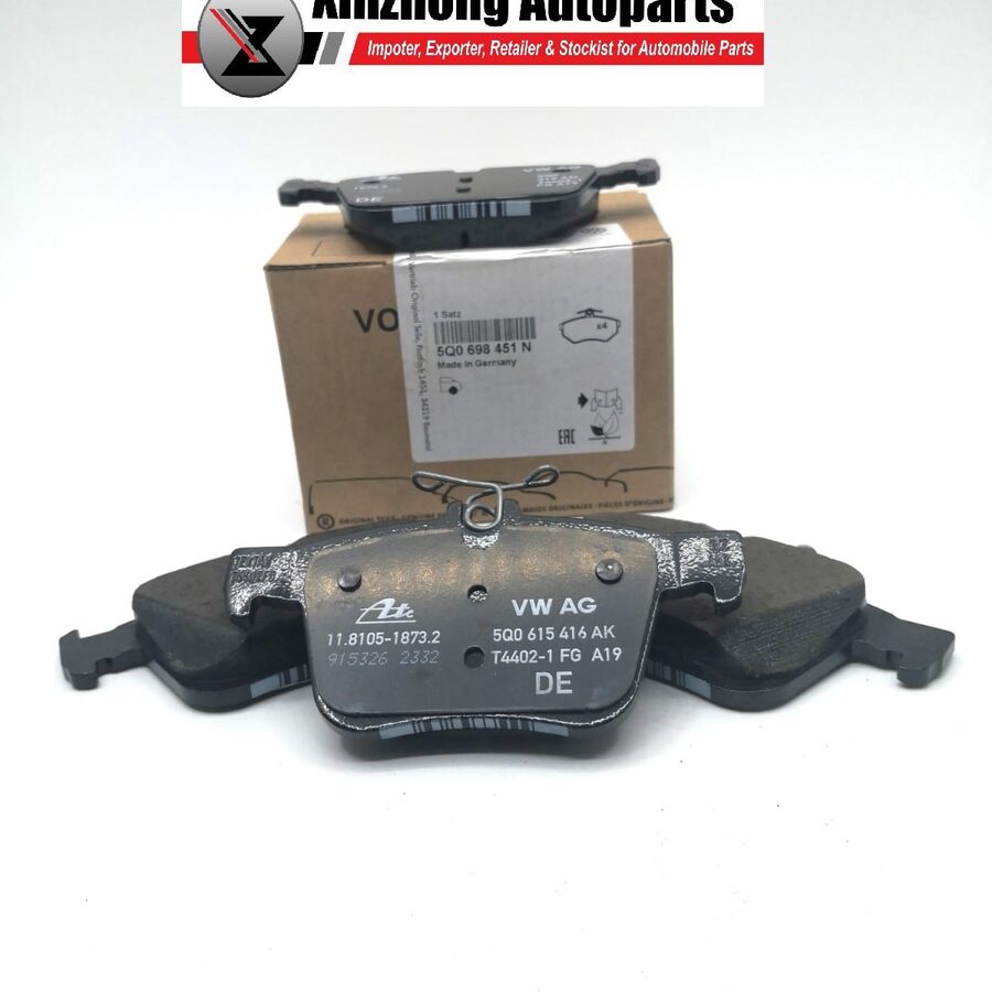 AUDI A3 2017 onwards, AUDI Q2 1.0CC 2017 onwards REAR BRAKE PADS (5Q0698451N)